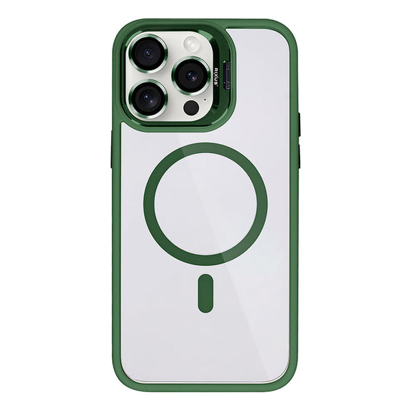 Rixus Classic 03 mørkegrøn MagSafe cover til iPhone 15 Pro Max