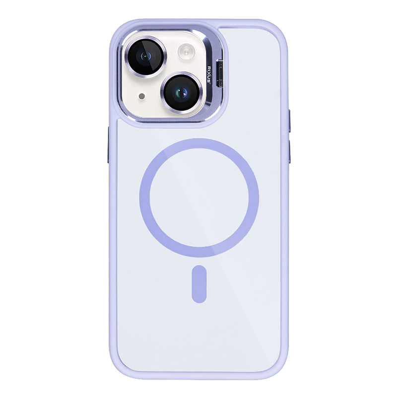 Rixus Classic 03 lys lilla MagSafe cover til iPhone 15 Plus