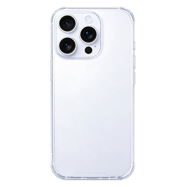 Rixus Anti-Burst transparent cover til iPhone 15 Pro