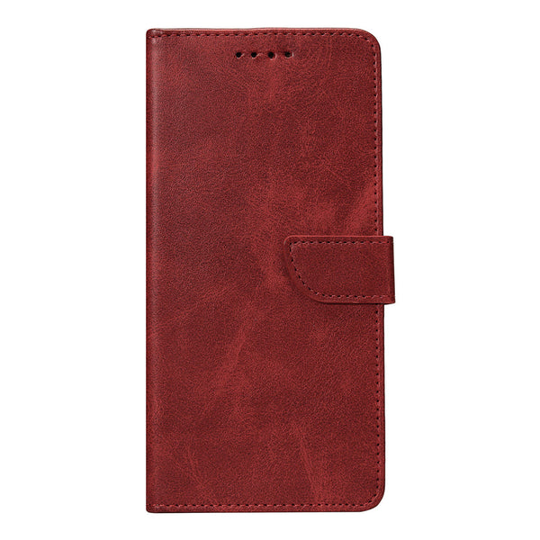 Rixus Bookcase mørkerød til iPhone 15
