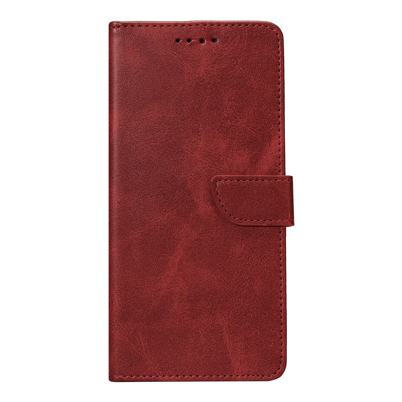 Rixus Bookcase mørkerød til iPhone 15
