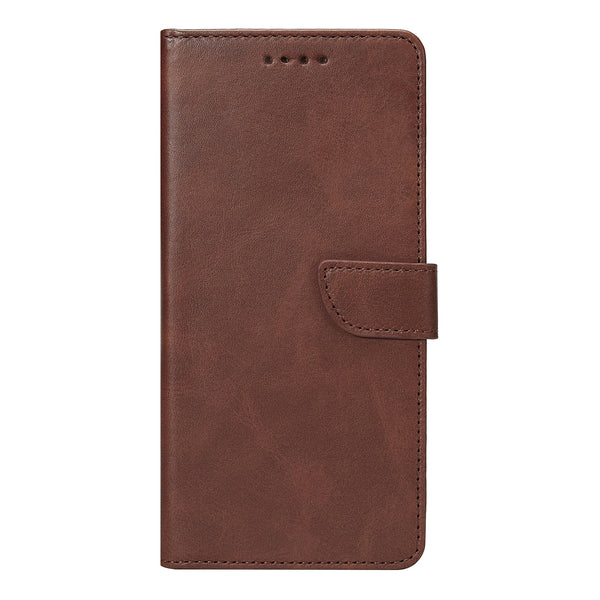 Rixus Bookcase brun til iPhone 15 Pro Max