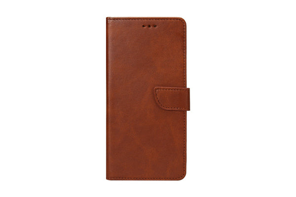 Rixus Bookcase brun til iPhone 15 Pro