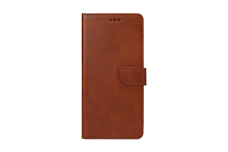 Rixus Bookcase brun til iPhone 15 Pro
