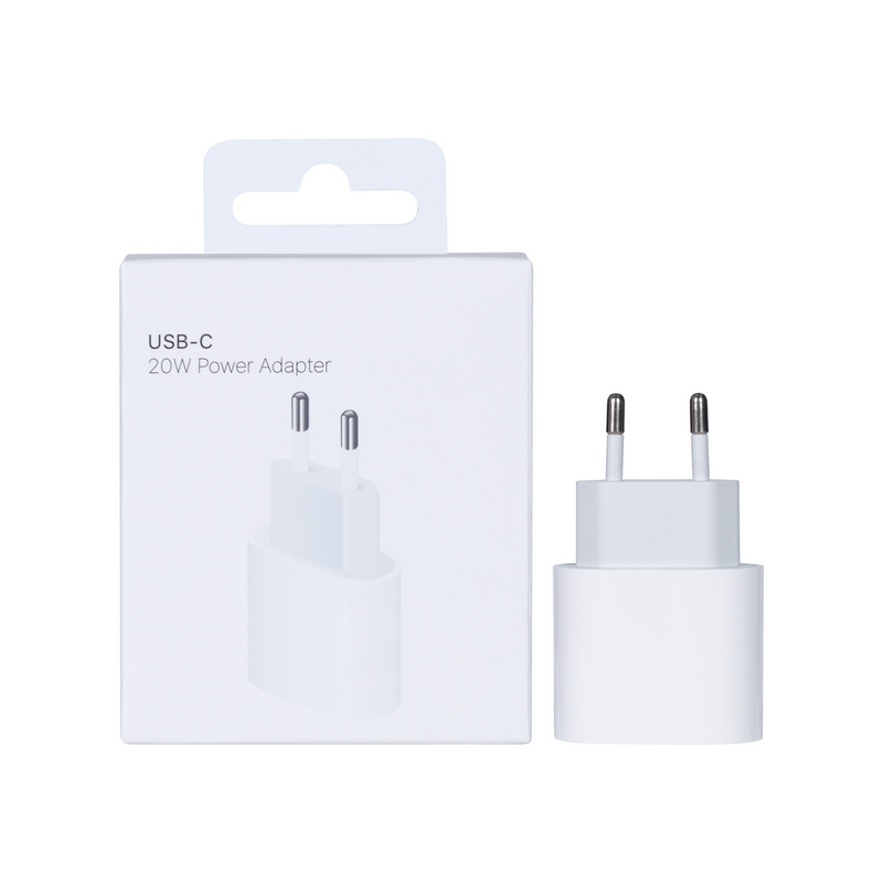 Kompatibel USB-C 20W vægoplader i retail box