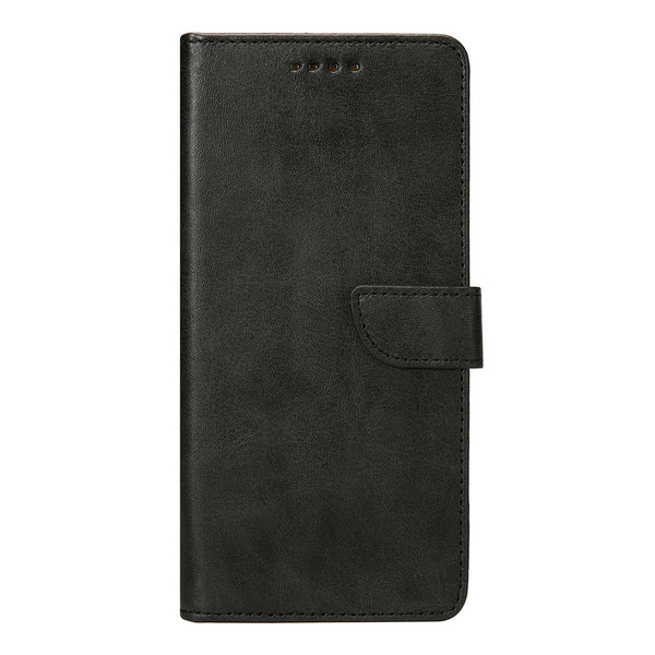 Rixus Bookcase Flipcover til iPhone 16 - Sort