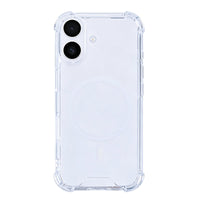 Rixus Anti-Burst MagSafe Cover til iPhone 16 - Transparent