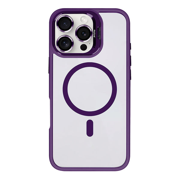 Rixus Classic 03 MagSafe Cover til iPhone 16 Pro - Dyb lilla