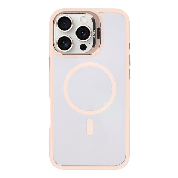 Rixus Classic 03 MagSafe Cover til iPhone 16 Pro - Lyserød