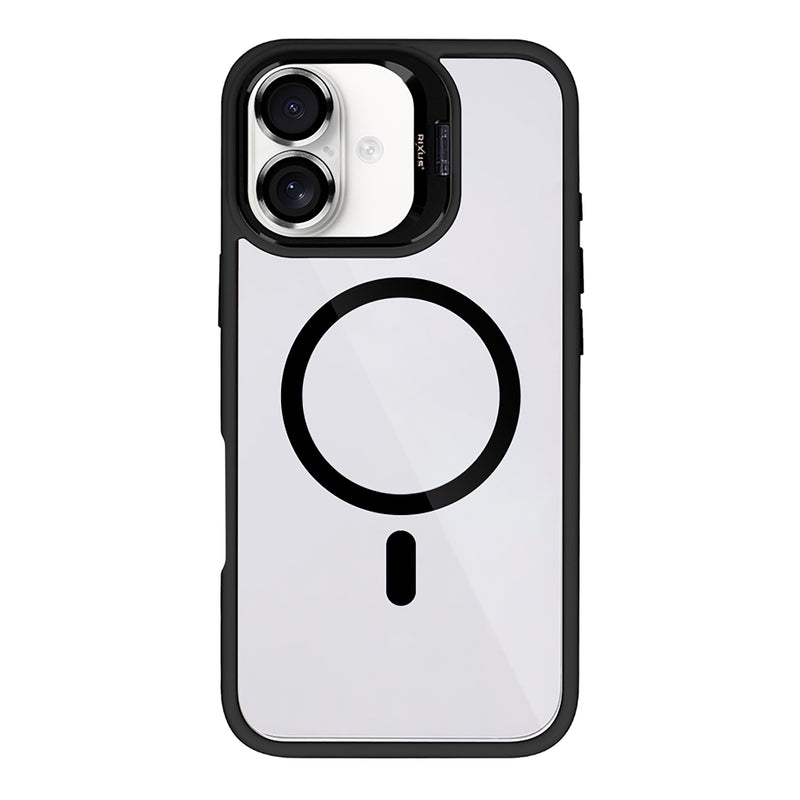 Rixus Classic 03 MagSafe Cover til iPhone 16 Plus - Sort