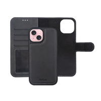 Rixus Duo 2-i-1 Magnet Wallet til iPhone 16 - Sort