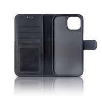 Rixus Duo 2-i-1 magnet wallet til iPhone 16 – åben visning