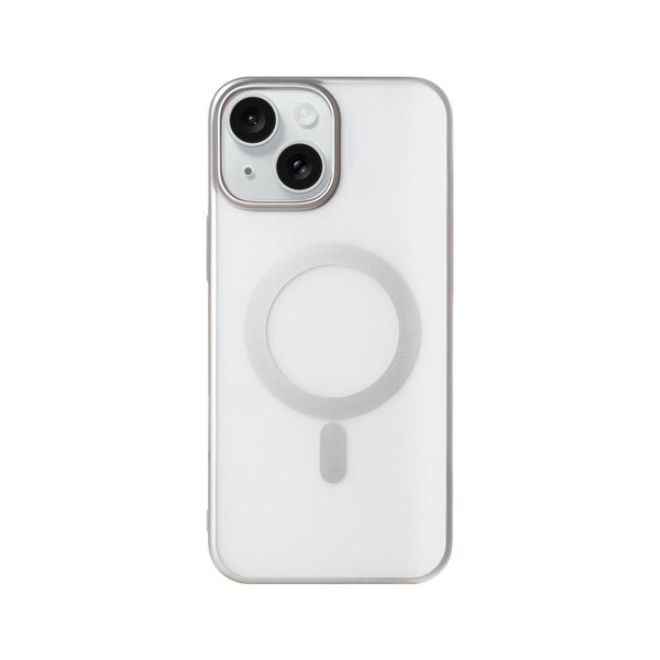Rixus Instinct Mag sølv cover til iPhone 15