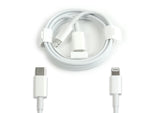 USB-C til Lightning Kabel 1 m – Kompatibel med iPhone & iPad