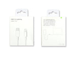 USB-C til Lightning Kabel 1 m – Kompatibel med iPhone & iPad