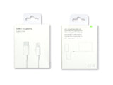 USB-C til Lightning Kabel 1 m – Kompatibel med iPhone & iPad
