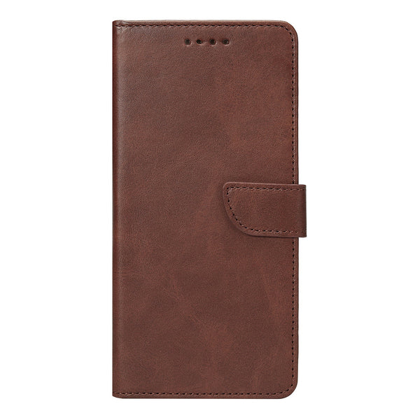 Rixus Bookcase flipcover til iPhone 14 - brun