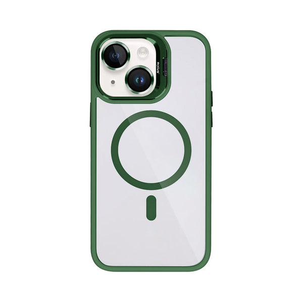 Rixus Classic 03 MagSafe cover til iPhone 14 - mørkegrøn