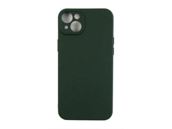 Rixus Soft TPU cover til iPhone 14 Plus - mørkegrøn