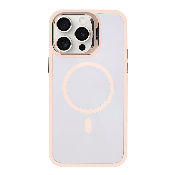 Rixus Classic 03 MagSafe cover til iPhone 14 Pro - lyserød