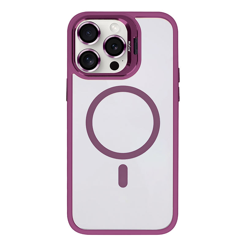 Rixus Classic 03 MagSafe cover til iPhone 14 Pro Max - mørk pink