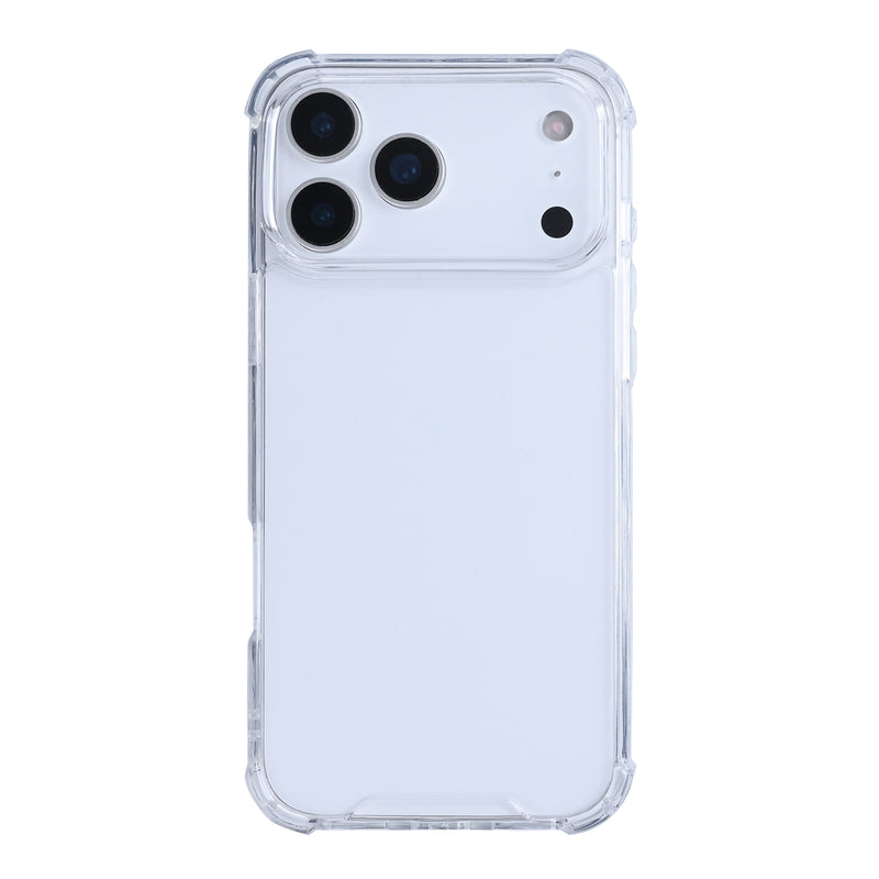 Rixus Anti-Burst cover til iPhone 17 Pro - transparent