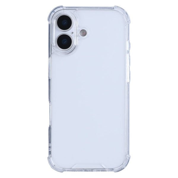Rixus Anti-Burst cover til iPhone 17 - transparent
