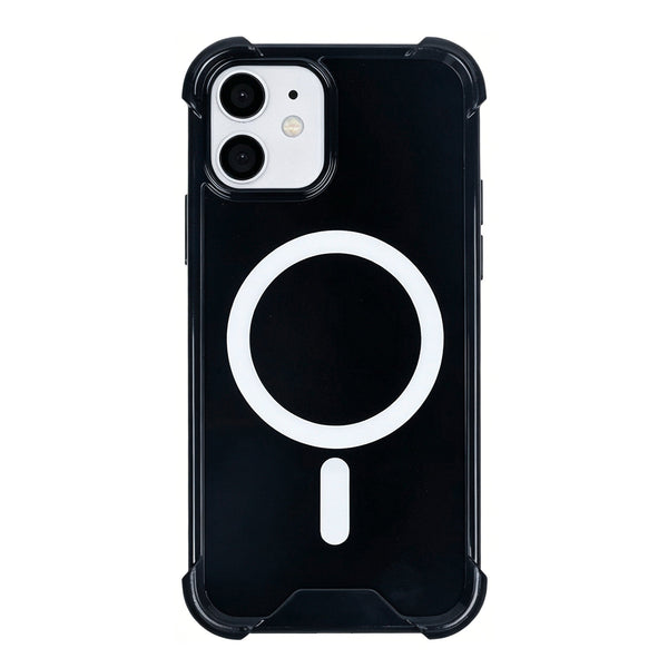 Rixus Anti-Burst MagSafe cover til iPhone 12 mini – Sort