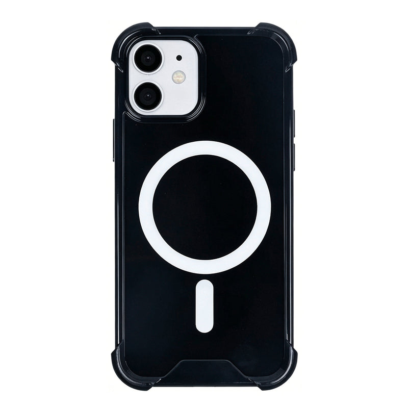 Rixus Anti-Burst MagSafe cover til iPhone 12 mini – Sort