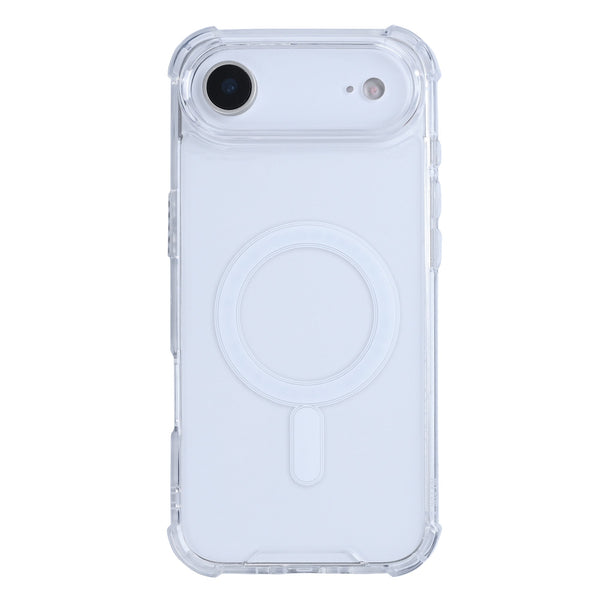 Rixus Anti-Burst MagSafe cover til iPhone 17 Air – Transparent
