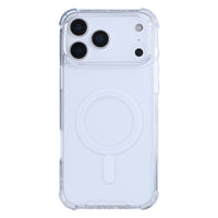 Rixus Anti-Burst MagSafe cover til iPhone 17 Pro - transparent