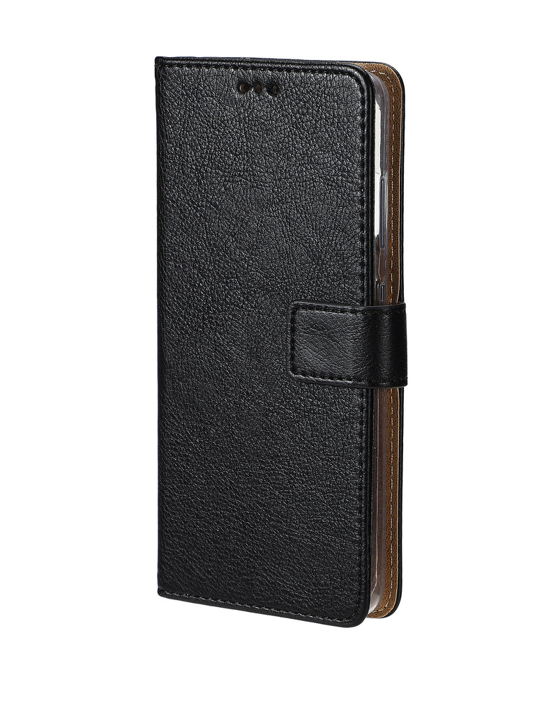 Rixus Bookcase til iPhone 13 – Sort