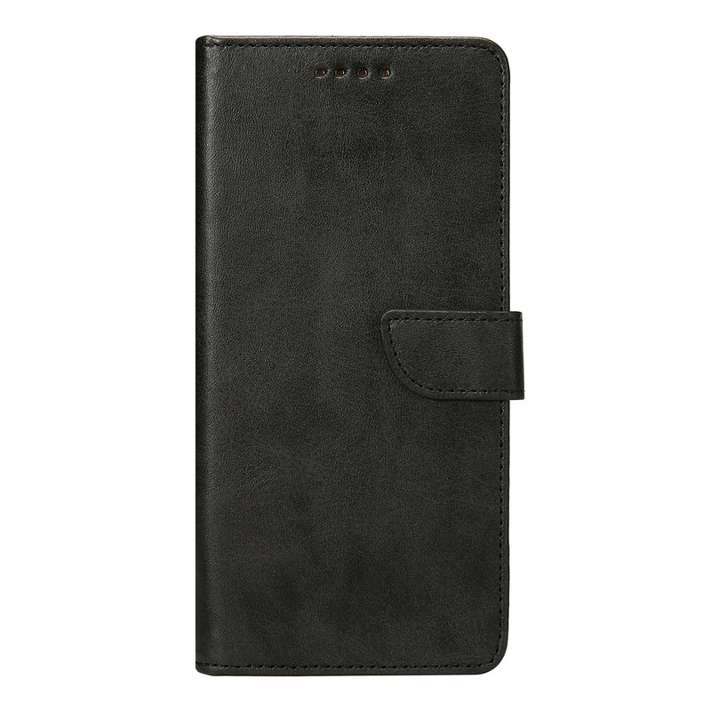 Rixus Bookcase flipcover til iPhone 16 Plus – Sort