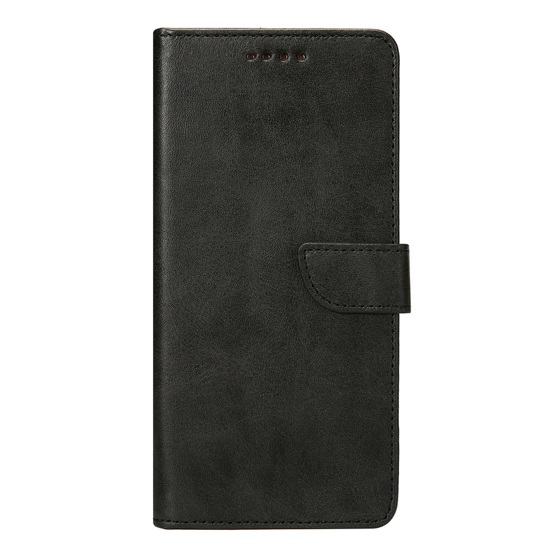 Rixus Bookcase flipcover til iPhone 16 Pro Max – Sort