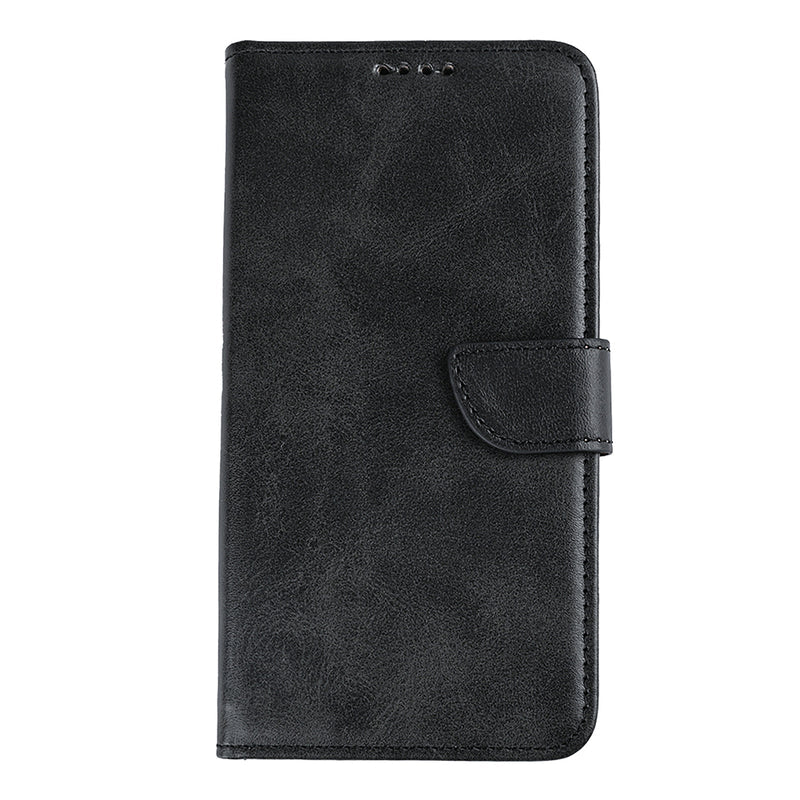 Rixus Bookcase flipcover til iPhone 16e / 17e – Sort