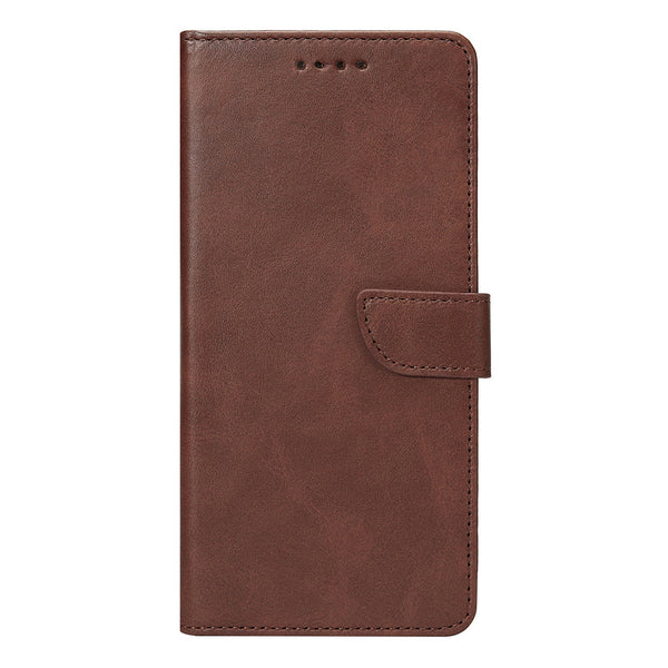 Rixus Bookcase flipcover til iPhone 17 - brun