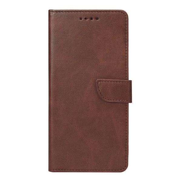 Rixus Bookcase flipcover til iPhone 17 Pro Max - brun