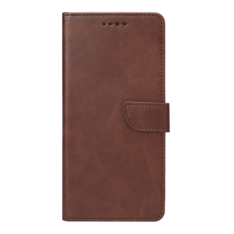 Rixus Bookcase flipcover til iPhone 17 Pro Max - brun