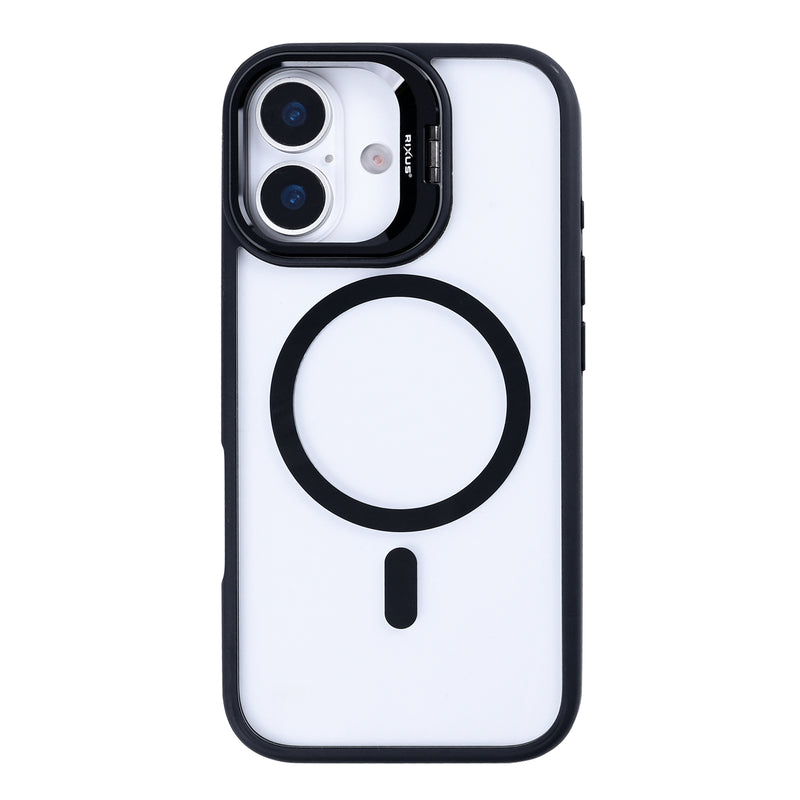 Rixus Classic 03 MagSafe cover til iPhone 17 - sort