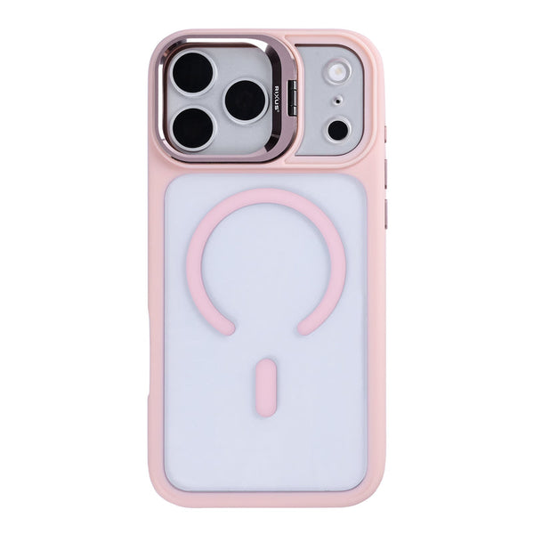 Rixus Classic 03 MagSafe cover til iPhone 17 Pro Max - lyserød