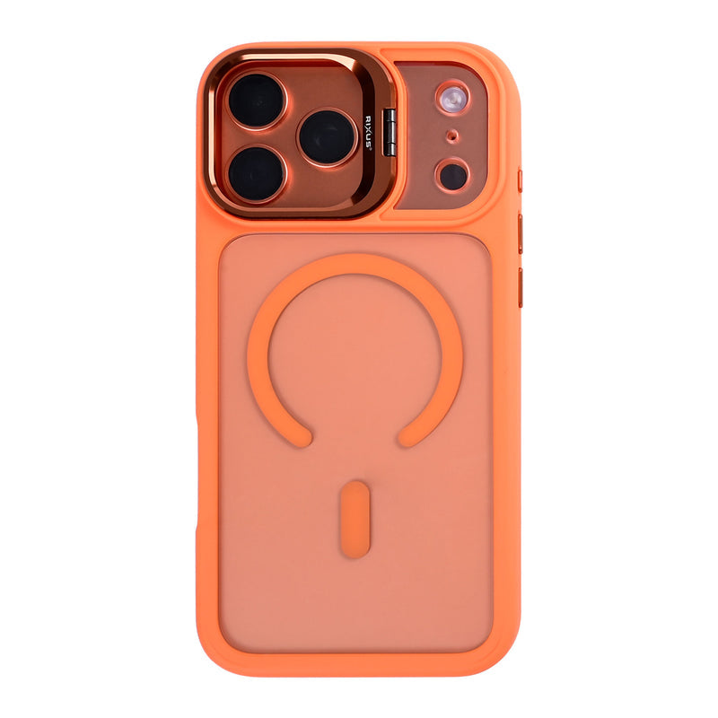 Rixus Classic 03 MagSafe cover til iPhone 17 Pro - orange