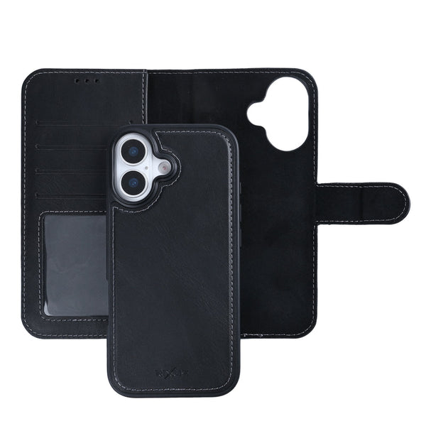 Rixus Duo 2-i-1 Magnet Wallet til iPhone 17 - sort