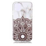 Silikone bagcover med mønster - iPhone 11