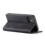 CASEME wallet cover - sort/grå  - iPhone 11