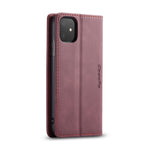 CASEME wallet cover - rødvinsrød - iPhone 11