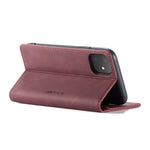 CASEME wallet cover - rødvinsrød - iPhone 11