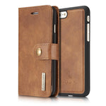 DG.MING flip cover brun - iPhone SE 2020 - phone-covers.dk