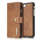 DG.MING flip cover brun - iPhone SE 2020 - phone-covers.dk