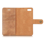 DG.MING flip cover brun - iPhone SE 2020 - phone-covers.dk