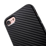 TPU silikone carbon look cover - iPhone 7/8/SE 2020 - phone-covers.dk